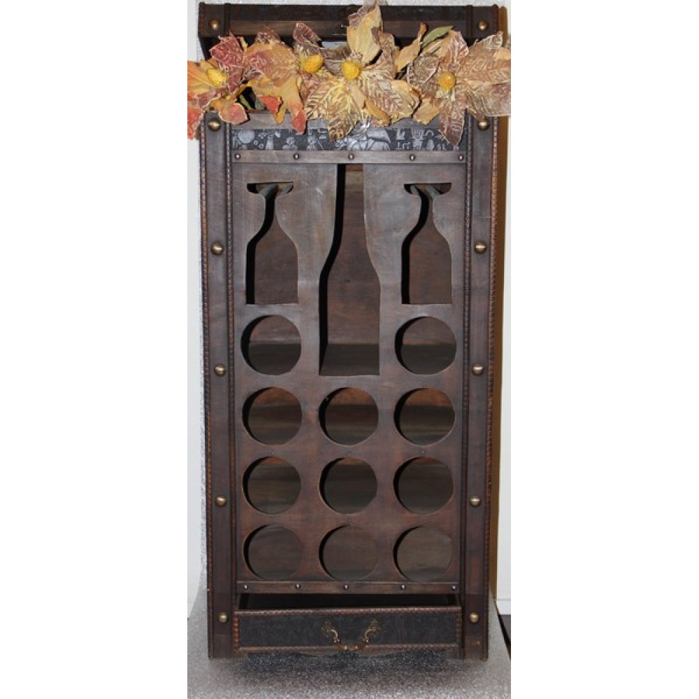 Eski Mısır Tarzı Şaraplık Büyük Boy